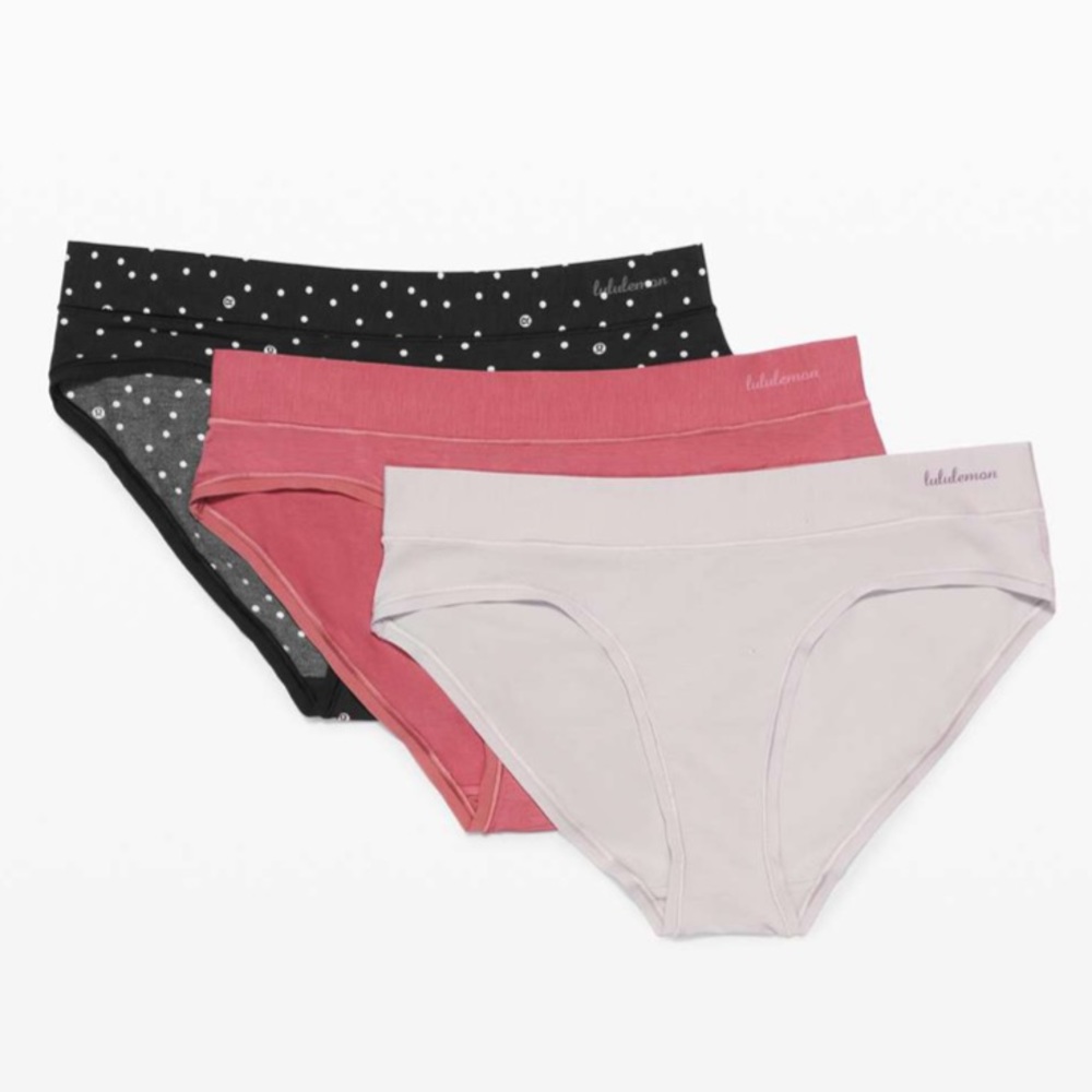 Lululemon Smooth Seamless Bikini 3 Pack